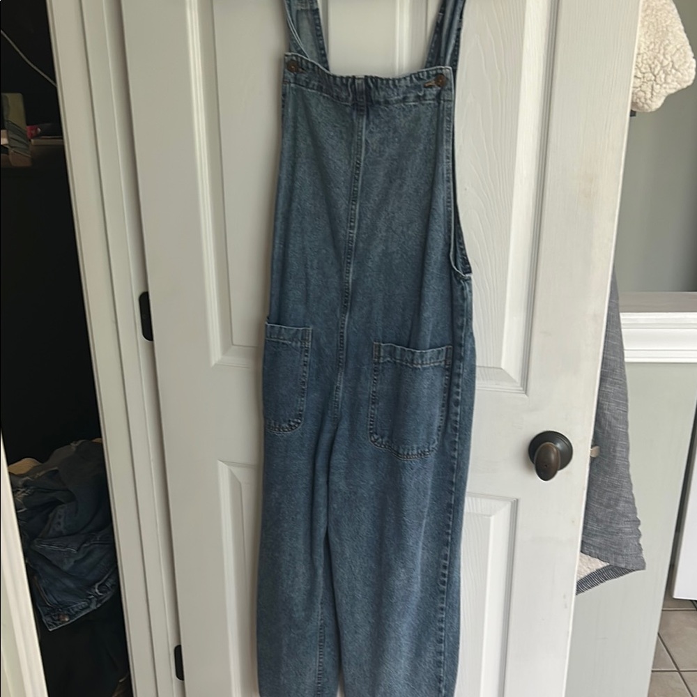 Carly Jean Los Angeles Blue Wide Leg Jumpsuit